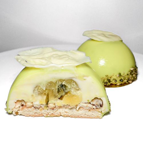 Pineapple-basil-white chocolate-lime